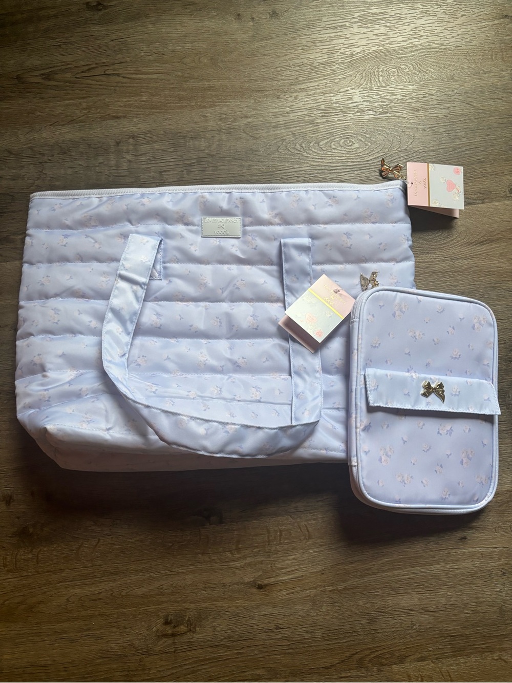 Loveshackfancy x Target Quilted Tote Bundle